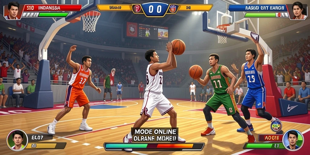 Cuplikan mode multiplayer yang seru.