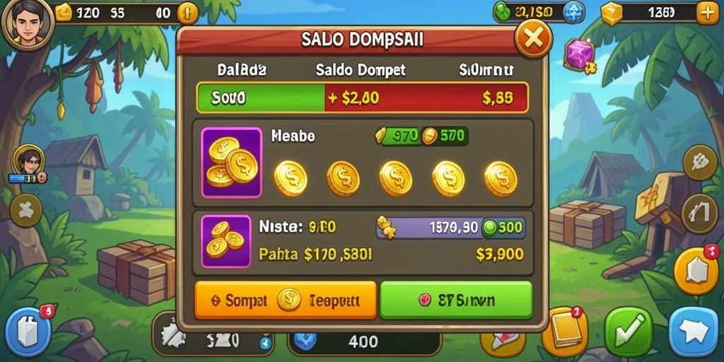 Screenshot BUKIT777: Grafik yang memukau dan menarik.