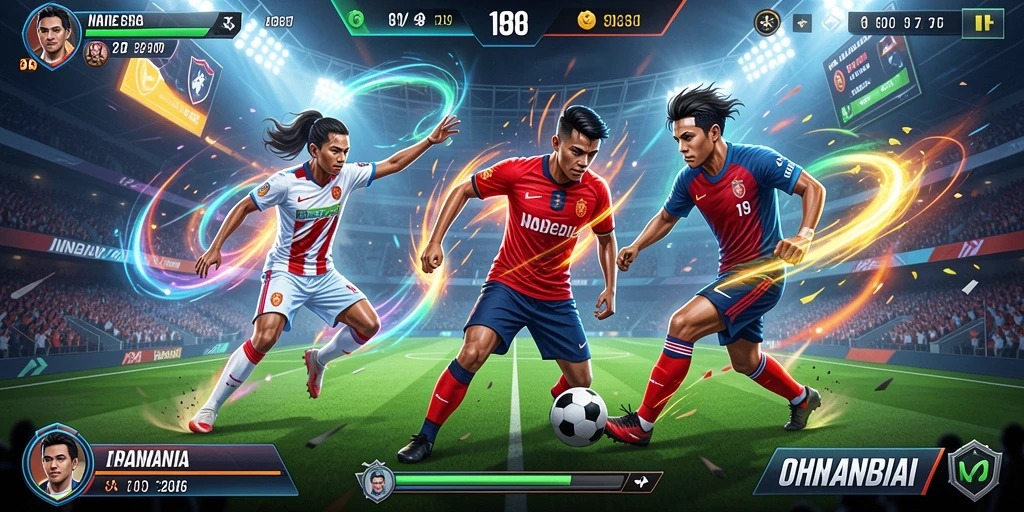 Grafik yang menawan dan penuh warna.