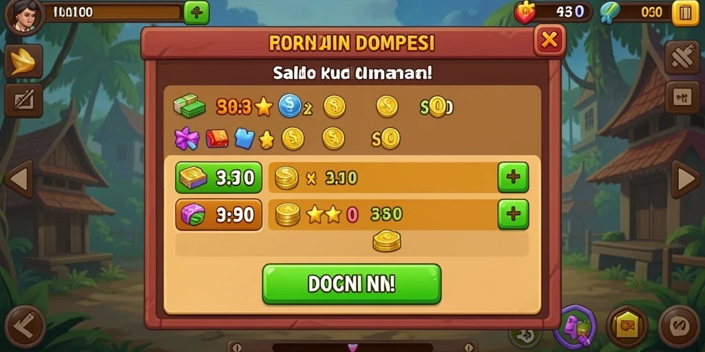 Fitur multiplayer yang memungkinkan bermain bersama teman.