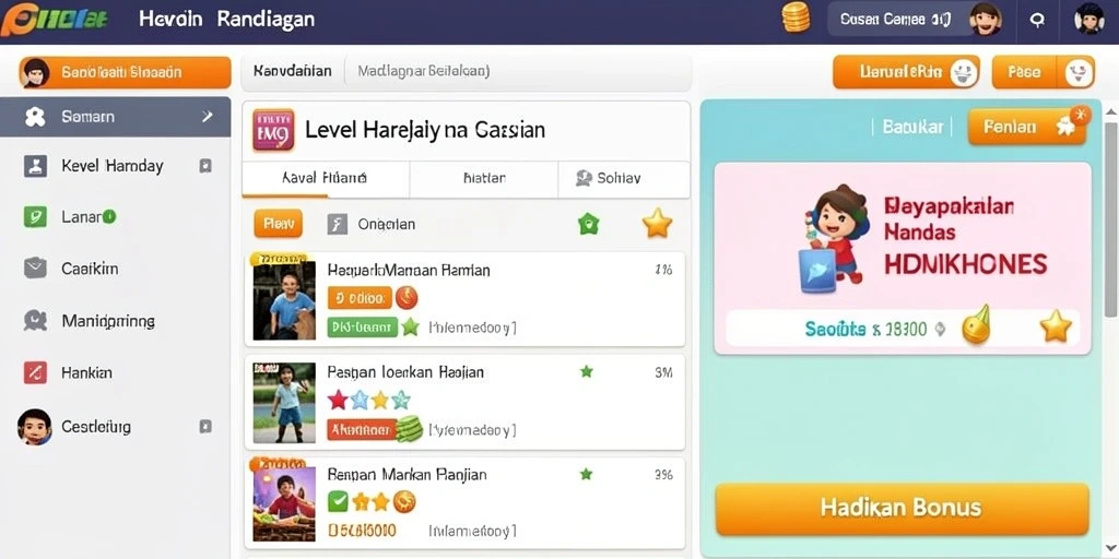 Fitur turnamen yang seru dan penuh tantangan.