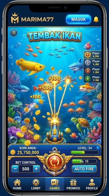 marima77 — layar beranda